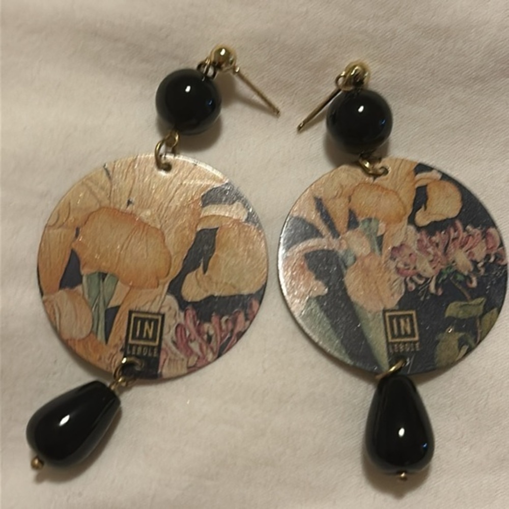 Italian handmade Boho style earrings